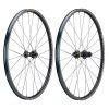 Roues Vtt Disque 27.5" Mavic Crossmax Tubeless Ready Avant + Arriere Cassette Shimano 11-10-9V Axe Traversant 15-100 12-142 Disque 6 Trous Jante 584-25 (Paire)