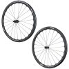 Roues Route Disque 700 Fir Fc 38 Pro Centerlock Carbone Noir Cassette Sram Xdr 12V Axe Traversant 12-100 Et 12-142 Hauteur-Profil 38 Mm (Paire) - Tubeless Ready