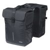 Sacoche Arriere Velo Double Basil Move 30L Noir (16X27X38Cm) Fixation Mik 2.0 (Inclus)