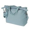 Sacoche Arriere Velo Laterale Sac Ordinateur Portable Basil Manhattan Waterproof Bleu Droit-Gauche 12L Fixation Hook On (12X38X30Cm) Fermeture Pliant Anti-Pluie