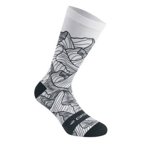Chaussettes-Socquettes Ete Gist Trendy Blanc Altitude 43-47 Ecologique - Hauteur 20Cm   (Paire)  -5863