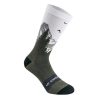 Chaussettes-Socquettes Ete Gist Trendy Blanc Montagne 38-42 Ecologique - Hauteur 20Cm   (Paire)  -5863