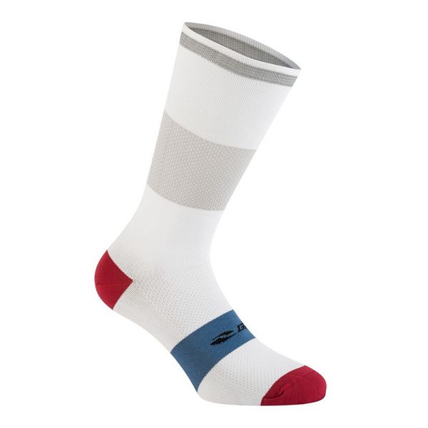 Chaussettes-Socquettes Ete Gist Reflex Blanc 36-39 - Hauteur 20Cm (Paire) -5850