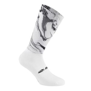 Chaussettes-Socquettes Ete Gist Pista Blanc Deco Noire 44-47  Antibacterien