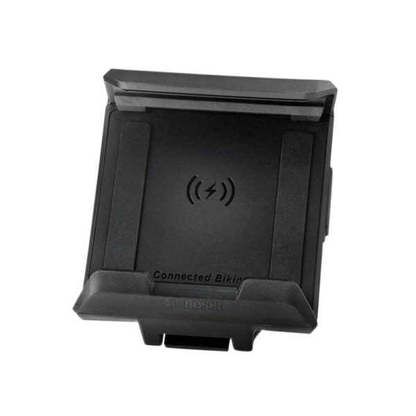 Support-Chargeur Smartphone-Telephone Bosch Fixation Cintre Largeur Reglable De 67 À 88Mm (Induction-Cable)
