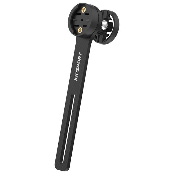 Support Compteur Et Eclairage Avant Igpsport M82S Fixation Sous Cintre-Potence Integre Route Pour Compteur Igps 800-630S-620 -520 -320 Eclairage Igps Vs1800-Vs1200-Vs800S-Vs800-Vs500 Compatible Garmin