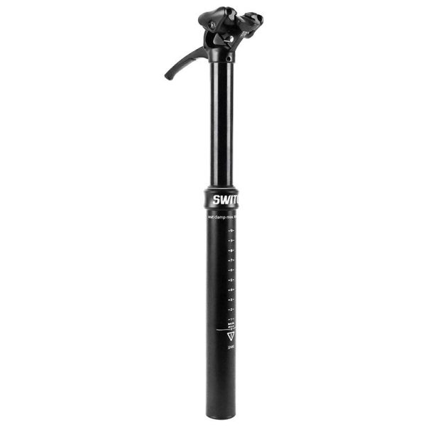 Tige De Selle Vtt Telescopique Switch Sw-08 Alu Noir Diam. 31