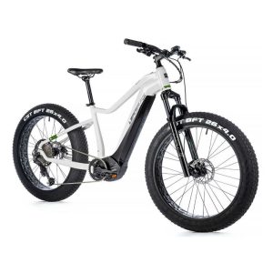 Velo Electrique-Vae Vtt Fat Bike 26 Leader Fox Brasa 2023 Blanc 11V Moteur Central Panasonic Gx Ultime 36V 90Nm Batterie 20Ah (18'' - H45