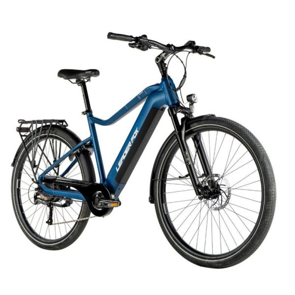 Velo Electrique-Vae Vtc 29 Leader Fox Sandy Homme Bleu Mat 9V Moteur Roue Ar Bafang 36V 45Nm Batterie 20Ah (19'' - H48Cm - Taille L - Pour Adulte De 178Cm À 185Cm)