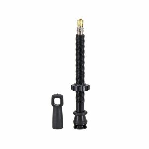 Valve De Pneu Tubeless Presta Newton Colori Noir 60Mm 4 Trous Pour Diffusion Preventif (Vendu A L'Unite) - Livre Avec Demonte Obus