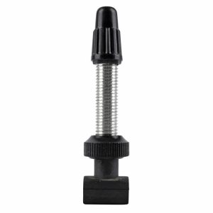 Valve De Pneu Tubeless Presta Dt Swiss Vtt 32 Mm Alu Argent Obus Demontable (Vendu A L'Unite)