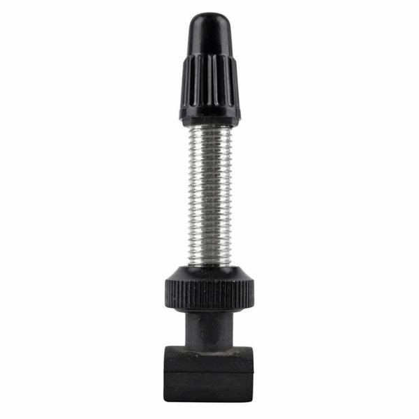 Valve De Pneu Tubeless Presta Dt Swiss Vtt 32 Mm Alu Argent Obus Demontable (Vendu A L'Unite)