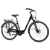 Velo Musculaire City Bike 28 Leader Fox Region 2025 Femme Noir 7V Cadre Alu 17 Pouces (Taille Adulte 165 À 173 Cm)