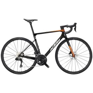 🚴‍♂️ Vélo de Route KTM Revelator Alto Elite 2025 - Taille S - 52 cm (160 - 172 cm) - Shimano 105 Di2 2x12 Noir Orange