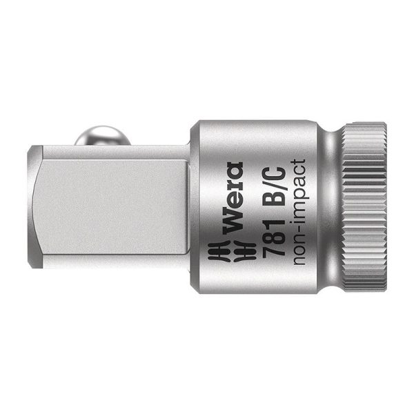 Adaptateur de Douille Wera 781b 3-8 Vers 1-2 (Vendu à l'unite) -marque Allemande Pour Les Ateliers-