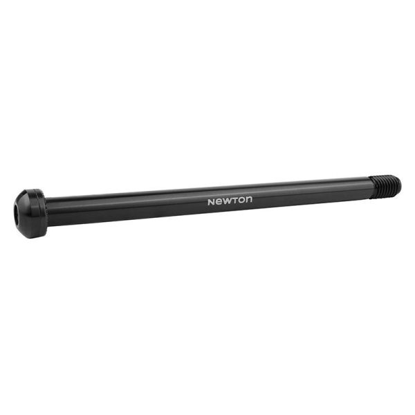 Axe Traversant - Blocage Roue Arriere Filetage M12x1.75mm Noir Pour SRAM (180mm Hors Butee Dont Filetage 20mm) -newton-
