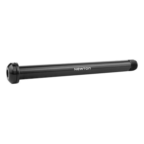 Axe Traversant - Blocage Roue Avant Filetage M15x1.5mm Noir (158mm Hors Butee Dont Filetage 13mm) -newton-