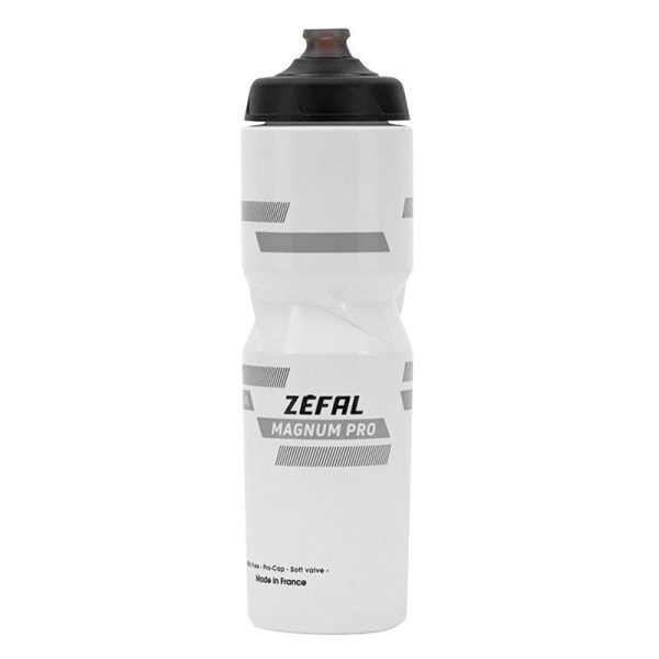 Bidon Zefal Magnum Pro 975ml Blanc Fume Tetine Pro-cap (Vissable) (Se Monte Sur Tous Les Porte-bidons)
