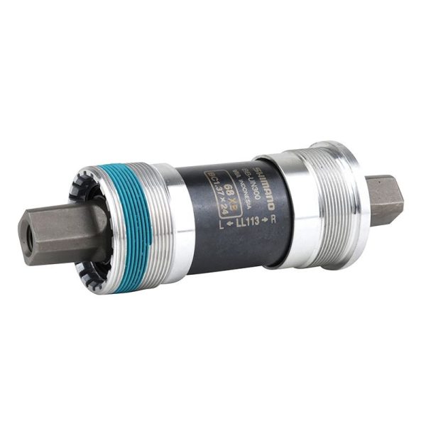 Boitier Pedalier Shimano Carre Un300 113mm (Boite de 68) Filetage Anglais - Bsc - 1