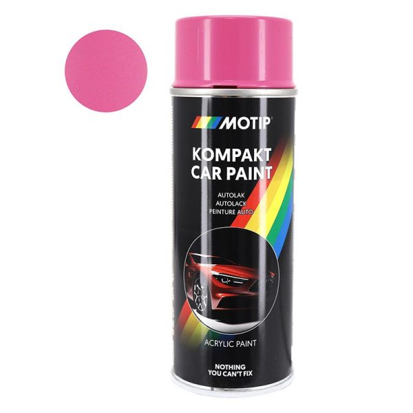 Bombe de Peinture Motip Kompakt Autolack Acryl Metal Rose-violet Aerosol 400 Ml (45217)