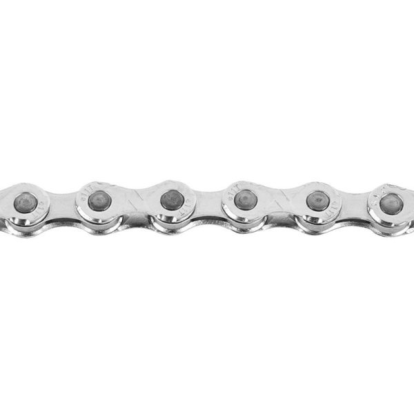 Chaine Velo VAE 11v Kmc Turbo 132 Maillons Argent Avec Connecteur Cl555 (Offre limitée) Compatible Bosch Et Autres