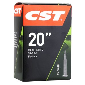 Chambre à Air Velo 20 X 1 1-8 Cst Valve Presta 48 Mm