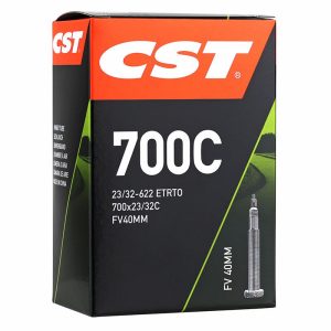 Chambre à Air Velo 700 X 25-32 Cst Valve Presta Noir 40 Mm