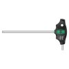 Cle Allen-6 Pans Manche En T Wera 454 Hex Plus 7x200mm Noir-vert (Vendu à l'unite) -marque Allemande Pour Les Ateliers-