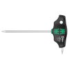 Cle Torx Manche En T Wera 467 Hf T10x100mm Noir-vert (Vendu à l'unite) -marque Allemande Pour Les Ateliers-