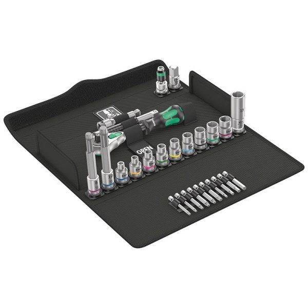 Cliquet Wera Bicycle Set 7 Zyklop Speed Tete Orientable 3-8 Avec Douille