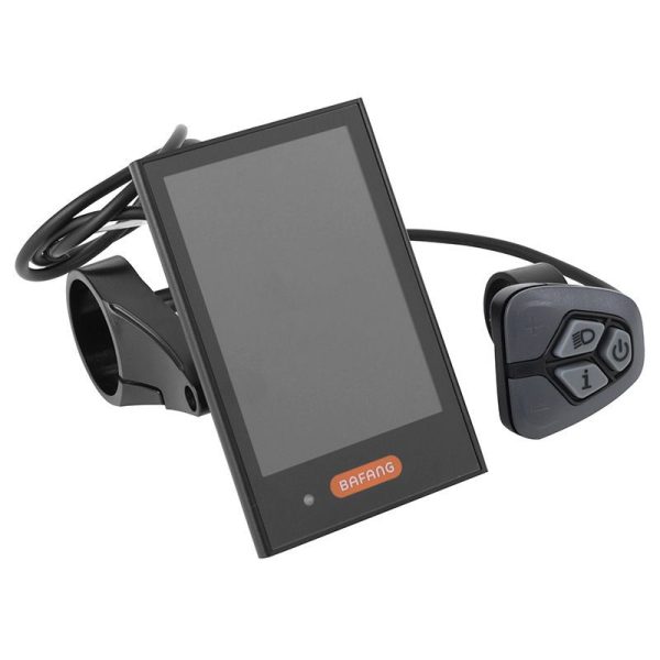Compteur - Display Avec Unite de Commande VAE Bafang Dp C18 Uart Pour Moteur Central Noir (Support 22