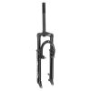 Fourche VTT 26 " M-w A Suspension Acier Ressort-elastomere Pour V-brake Et Disque Noir Deb. 80mm Pivot (220-85mm) Filete 1"-22.2 Interieur
