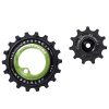 Galet Derailleur Aopw Tripeak 11-18 Dents Ceramique 12-11x2v. Shimano Grx Rx810 - 815 - 820 - 825 Vert (Jeu de 2) (Garantie 4 Ans)