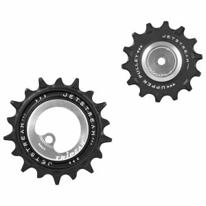 Galet Derailleur Aopw Tripeak 14-18 Dents Ceramique 12x1v. SRAM T Type Argent (Jeu de 2) (Garantie 4 Ans)