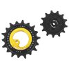 Galet Derailleur Aopw Tripeak 13-18 Dents Ceramique 12x1-11x2v. Shimano Deore XT 8100-8130 SLX 7120-7100 Grx 822 Or (Jeu de 2) (Garantie 4 Ans)