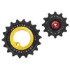 Galet Derailleur Aopw Tripeak 12-18 Dents Ceramique 12x1v. SRAM Axs Xplr Red-force-rival Or (Jeu de 2) (Garantie 4 Ans)