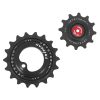 Galet Derailleur Aopw Tripeak 12-18 Dents Ceramique 12x1v. SRAM Axs Xplr Red-force-rival Noir (Jeu de 2) (Garantie 4 Ans)