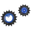 Galet Derailleur Aopw Tripeak 14-18 Dents Ceramique 12x1v. SRAM T Type Bleu Fonce (Jeu de 2) (Garantie 4 Ans)