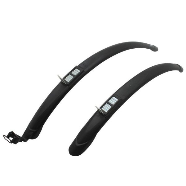 Garde Boue City-VTC Rapide Zefal Trail 45mm Noir (Paire) Pour Pneu 650b-700c-26"-27.5"-29" Section Maximum 1.6"