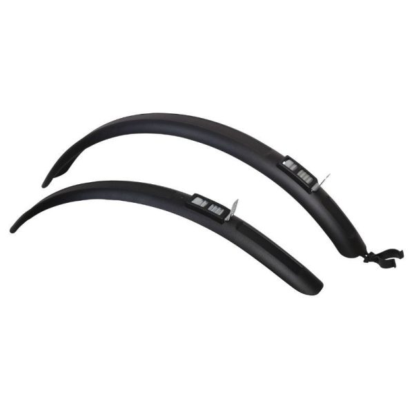 Garde Boue City VTT Rapide Zefal Trail 55mm Noir (Paire) Pour Pneu 650b-700c-26"-27.5"-29" Section Maximum 2.0"