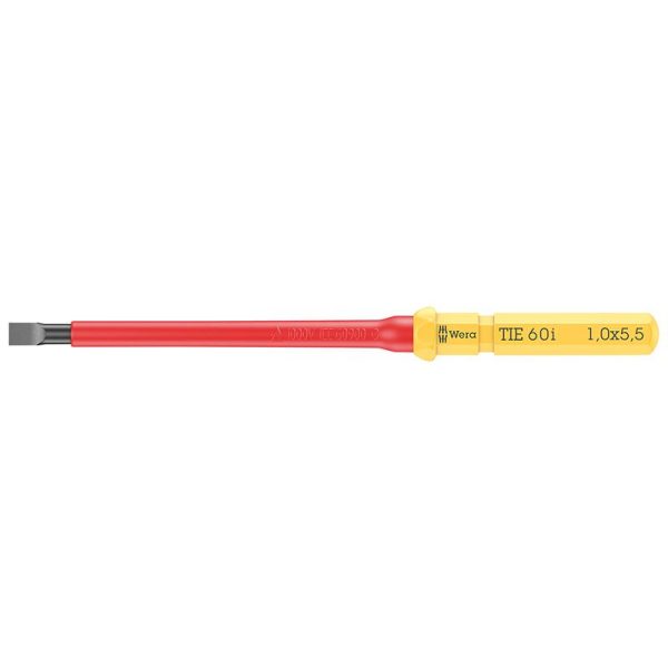 Embouts-lames Interchangeables Isole Wera Kompakt Vde 60 A Fente-plat 1x5