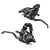 Levier-manette VTT Shimano Stef51 3x8v. Noir Pour Frein V-brake (Paire)