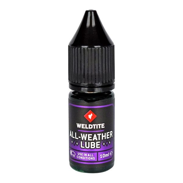 Lubrifiant Velo Chaine Weldtite All Weather Toutes Conditions (10ml) - Pour Utiliser Partout