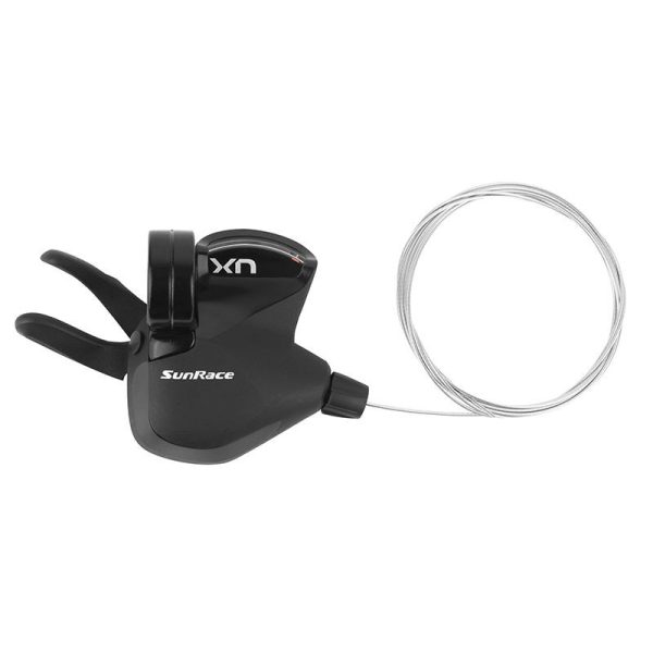 Manette VTT Sunrace Droite Dual Lever Dlux51 Push Push U-series 11v Avec Afficheur Vitesse - Compatible Shimano Cues