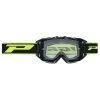 Masque-lunettes Cross Progrip 3303 Tr Vista Noir Ecran Transparent Anti-rayures - anti UV - anti-buee (Homologue CE-en-n° Ac-96025 Rev.2)