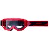 Masque-lunettes Cross Progrip 3300 Tr Vision Go Rouge Mat Ecran Transparent Anti-rayures - anti UV - anti-buee (Homologue CE-en-n° Ac-96025 Rev.2)