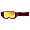 Masque-lunettes Cross Progrip 3300 Fl Vision Go Multilayered Rouge Mat Ecran Miroir Jaune Anti-rayures - anti UV - anti-buee (Homologue CE-en-n° Ac-96025 Rev.2)