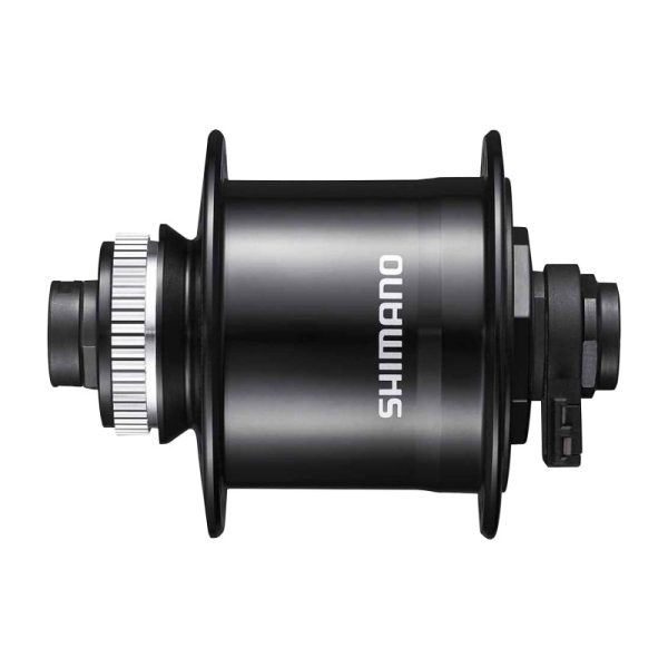 Moyeu City Shimano Ur705 Pour Dynamo 6v-3w Noir 32 Trous Axe Traversant Pour Frein Disque Centerlock