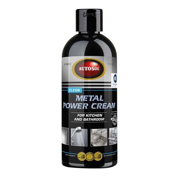 Nettoyant Metal Autosol Power Cream (Flacon 250 Ml) (Entretien Tous Metaux : Alu