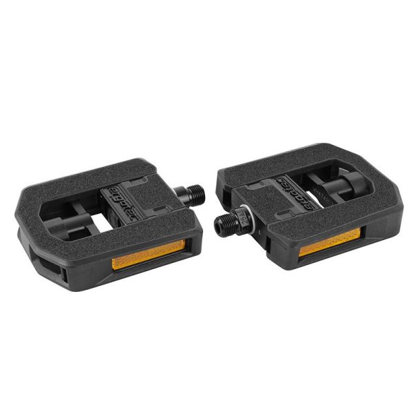 Pedale City Ergotec Pliante Alu-resine Noir 9-16 100x102mm
